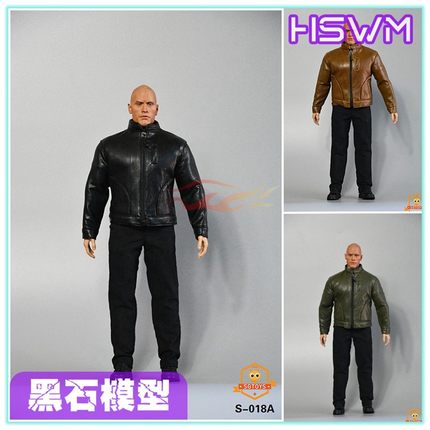 SGTOYS S-018 1/6 男士皮衣套装 衣服装 适合TBL M35强壮肌肉素体