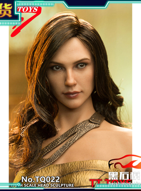 现货TTTOYS 1/6兵人偶 TQ022  神奇女侠5.0 盖尔加朵 植发头雕