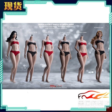 现货 TBLeague 1/6 PLSB2021-S46AB/S47AB 钢骨无缝 匀称小胸素体