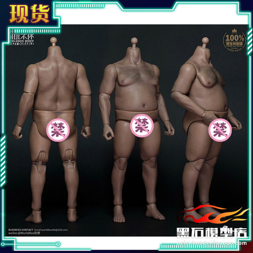 兵人WorldBox真胖子1/6耐操素体