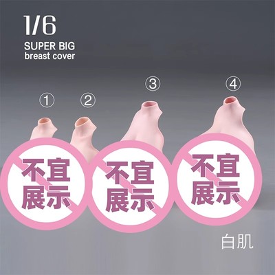 现货 1/6 1/12 女兵人大胸替换件 套件  适合TBL 岚 ANT包胶素体