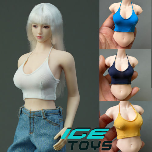 现货ICE TOYS ic1028 1/6女兵人素体内衣立体吊带T恤背心裹胸配件