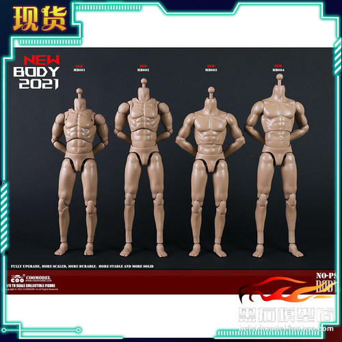COOMODEL1/6高个肌肉标准男素体新型