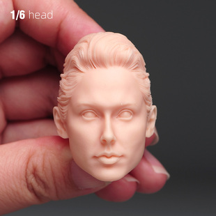 现货 1/6 晚宴女侠 神奇女侠头雕 盖尔加朵 兵人配件白模头雕模型