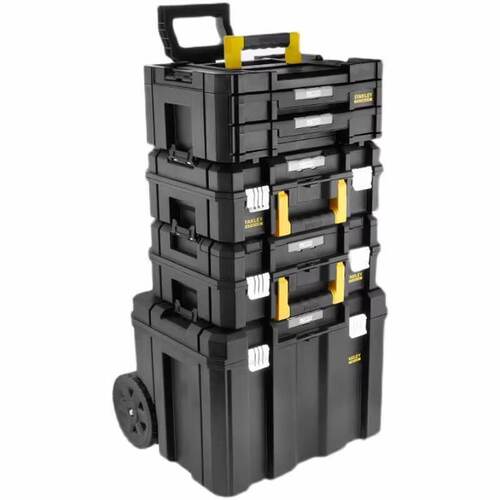 史丹利PRO-STACK系列超深长柄工具提箱移动工具箱