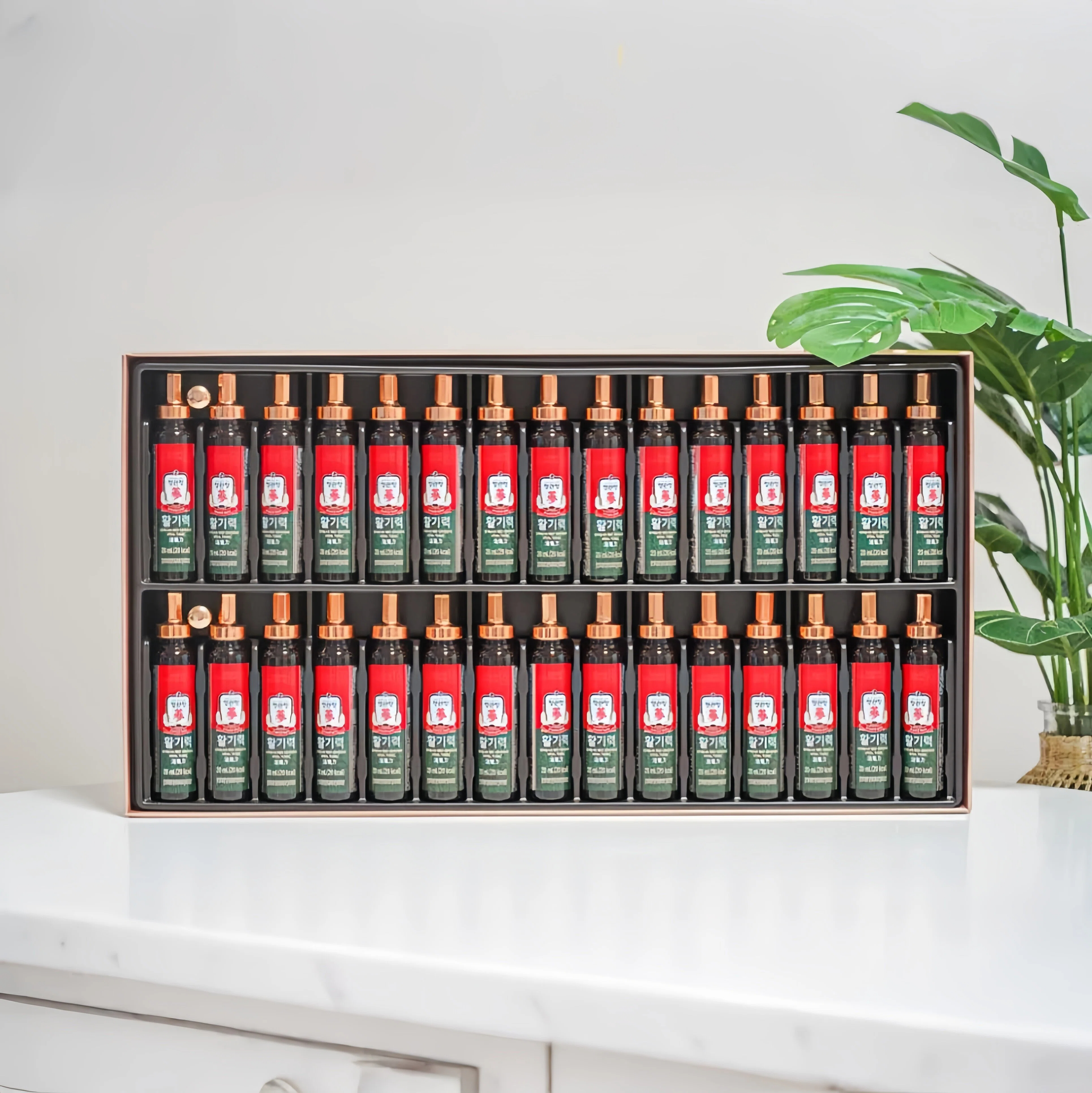 正官庄活气力红参浓缩液6年根20ml*16瓶30瓶韩国专柜代购