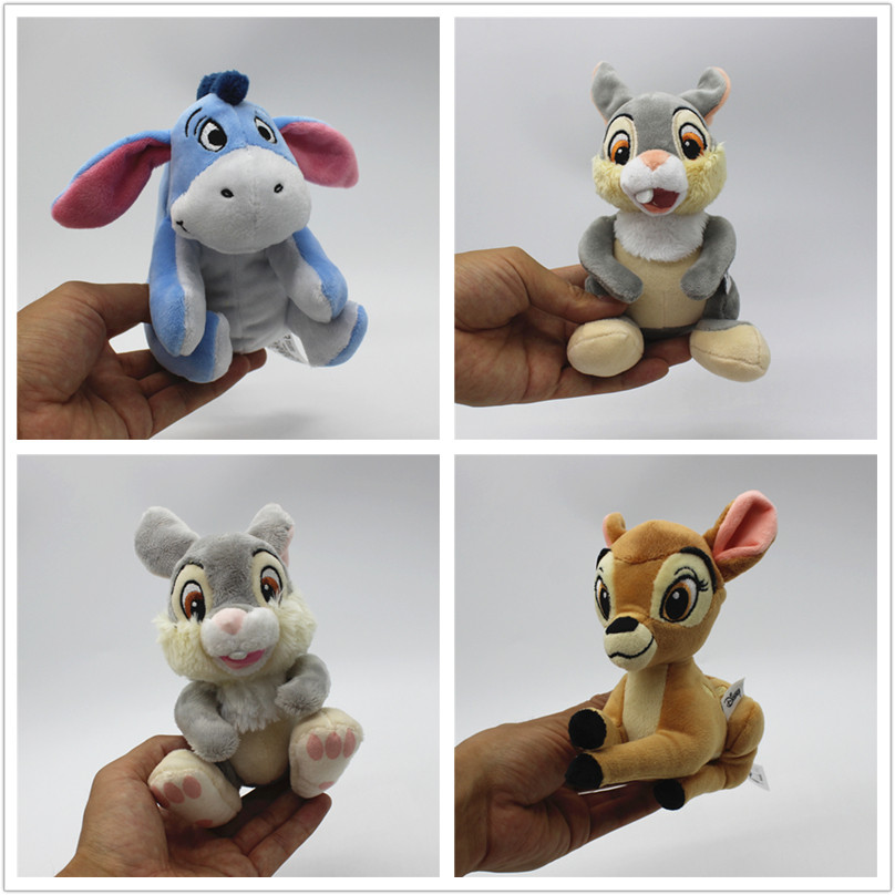 小鹿斑比桑普兔伊尔驴小飞象史迪奇毛绒玩具公仔玩偶布娃娃礼物