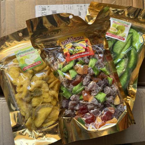 泰国小众果干合集 芒果干梅子干混合水果干青柚皮干旅游送人手信