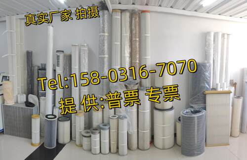 厂家源头除尘器粉尘滤筒滤芯PTEE东丽覆膜聚酯纤维规格齐全定制做