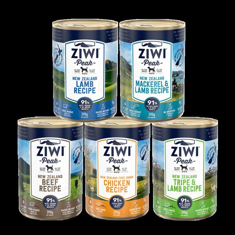 滋益巅峰(ZIWI)狗罐头主食罐390g 新西兰进口幼犬成犬湿粮拌饭全,宠物/宠物食品及用品,狗零食罐,淘宝优惠券,粉丝福利购,淘宝优惠卷