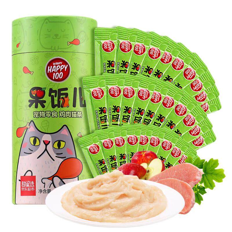 顽皮happy100猫零食 果饭儿鸡肉猫条猫湿粮猫罐头 成幼猫通用猫咪,宠物/宠物食品及用品,猫条,淘宝优惠券,粉丝福利购,淘宝优惠卷