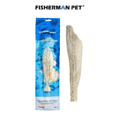 FISHERMANPET渔夫牧场冻干深海鳕鱼三文鱼系列猫咪狗狗宠物零食