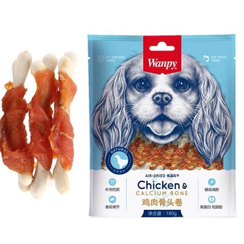 Wanpy顽皮狗零食200克鸡肉骨头卷幼犬成犬磨牙棒洁齿健齿棒宠物零,宠物/宠物食品及用品,狗磨牙棒/洁齿骨/咬胶,淘宝优惠券,粉丝福利购,淘宝优惠卷
