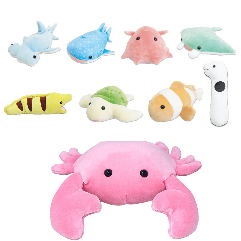 日本内藤研究所海洋动物柔顺玩偶