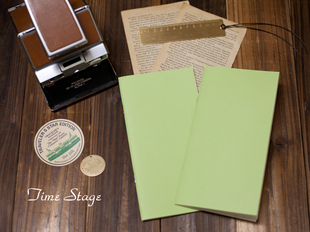 时羽手帐traveler'snotebook【2019彩色月历】替芯旅行笔记本护照