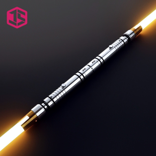 JS光剑 巴斯蒂拉尚双头光剑影视还原COS道具金属柄收藏款高端玩具