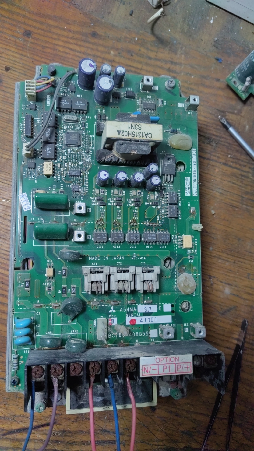 A54MA3.7E  含模块   FR-A540-3.7K-CH驱动板