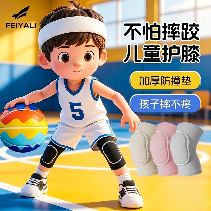 儿童篮球运动护膝护肘护踝护腕