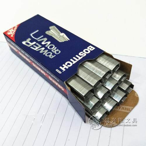 正品美国STANLEY史丹利2115强又韧B8订书钉B8订书针拱形B8针