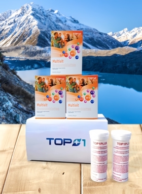 活动高能素TopPLUS多维综合维生素泡腾片20片/盒高能素瑞士药店款