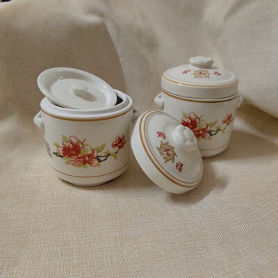 促销 600ml-2600ml加厚陶瓷  隔水炖盅 双盖双耳 （不能用明火）