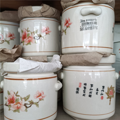 促销加厚双盖能用明火隔水炖盅