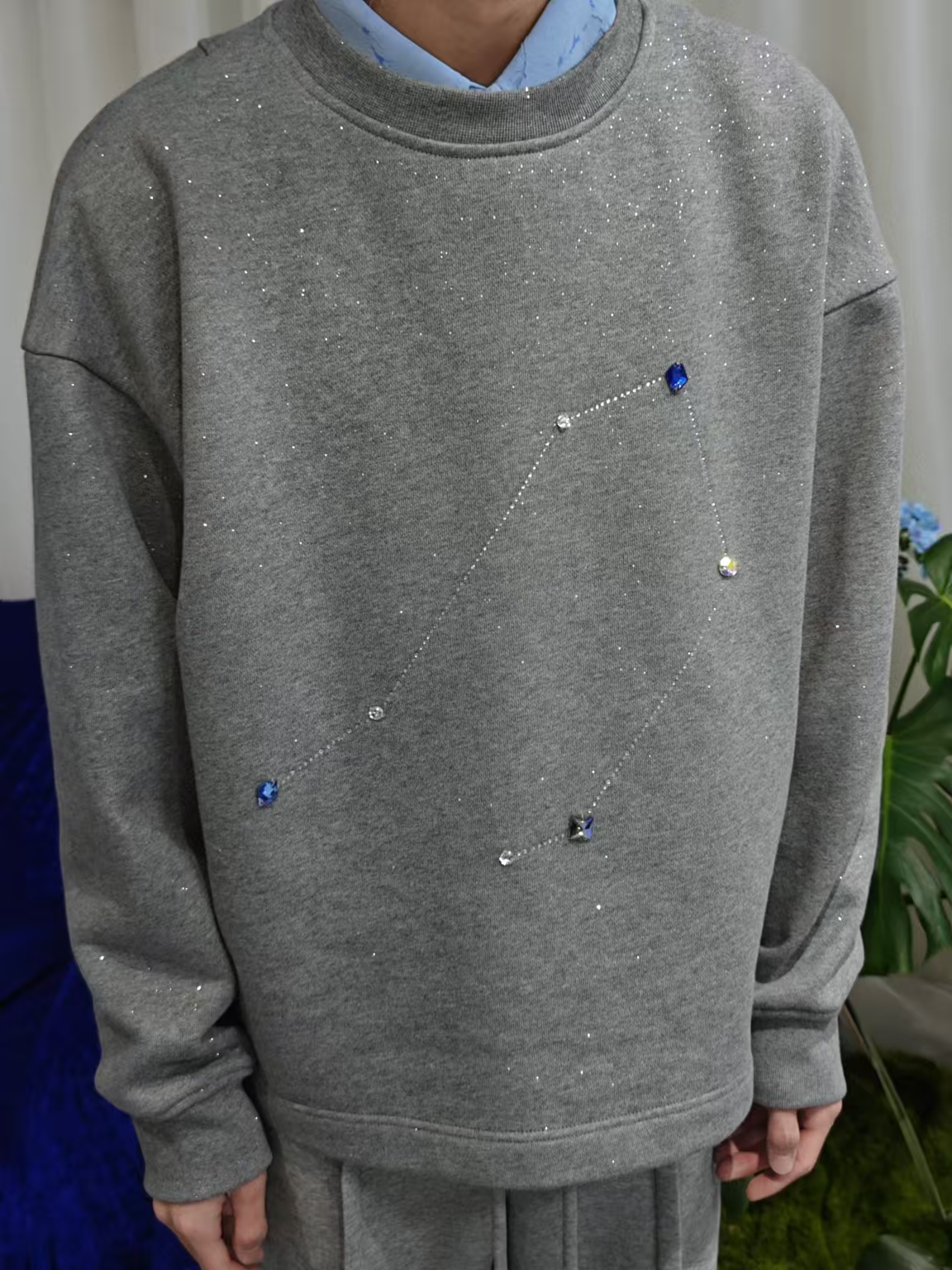 CHENGGUANG WANG永夜星河宽松卫衣星座卫衣