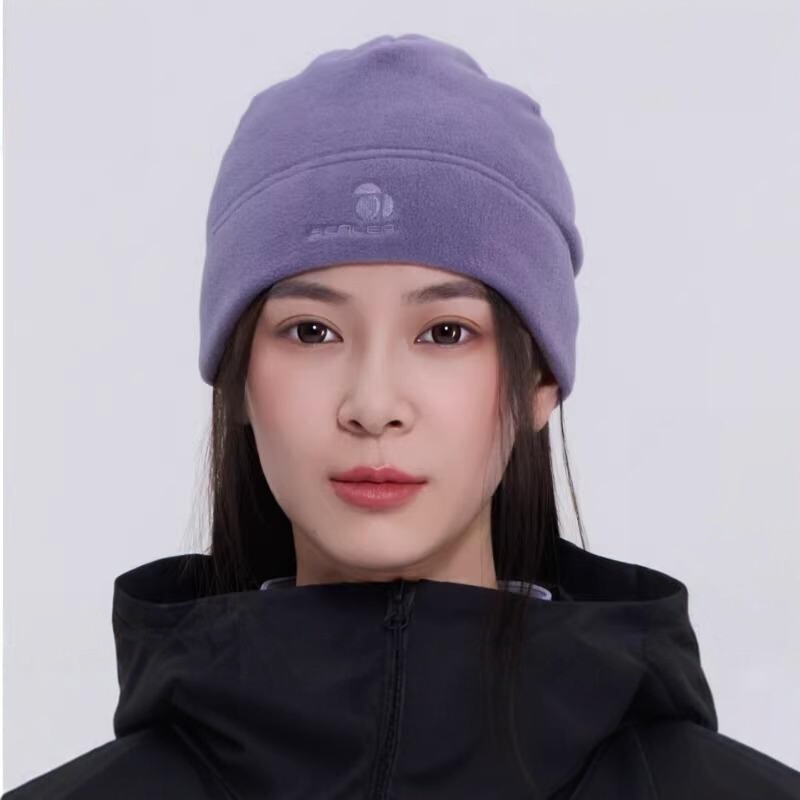 SCALER思凯乐户外秋冬男女保暖抓绒帽运动休闲弹力帽子S6213294
