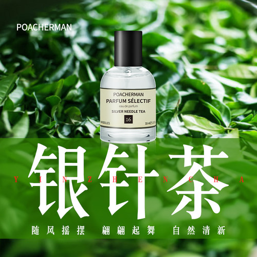 茶香调银针茶淡香水清新