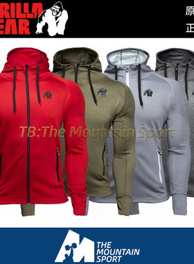 魔山体育 美国GorillaWear大猩猩Bridgeport男士运动健身外套夹克