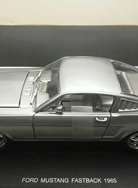 1965Ford Mustang Fastback1:18福特野马