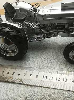 Massey Ferguson 135 限量纪念版电镀拖拉机1:16做工精细