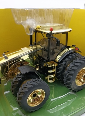 1/32合金模型车2026年拖拉机 电镀拖拉机安徒