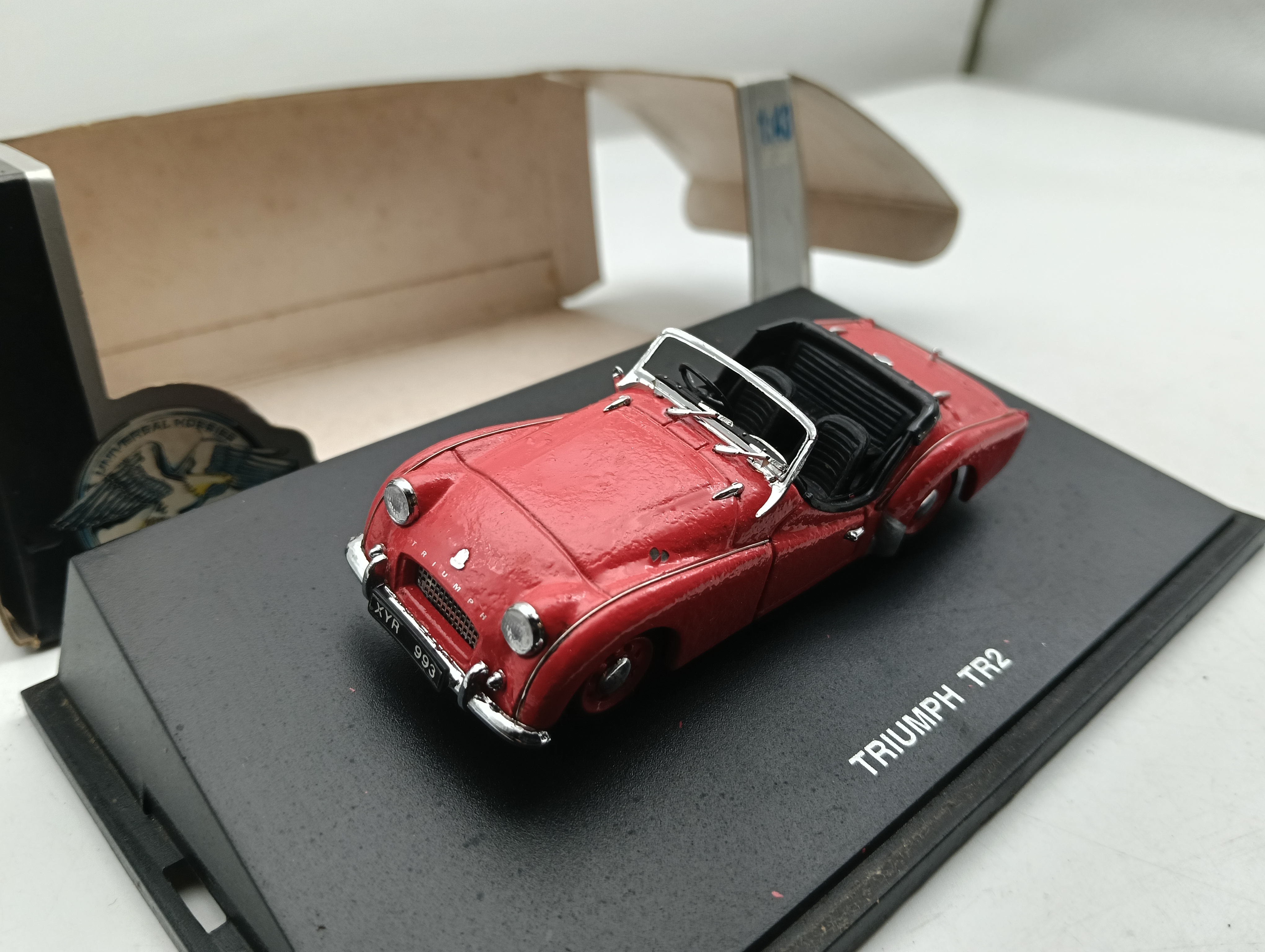 1/43合金模型车1957年108阿尔比斯 凯旋汽车