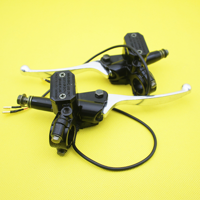 电动车碟刹上泵总成摩托车通用油刹电瓶车前后左右液压制动刹车泵