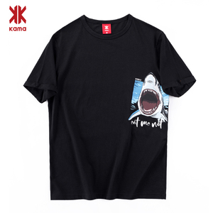 19元包邮  KAMA卡玛  短袖鲨鱼t恤