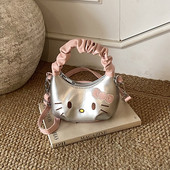 可爱卡通KT猫儿童包包2026新款 网红洋气女童手提包女孩单肩斜挎包