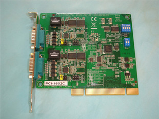1602 REV.A1通讯 PCI 二手95成新ADVANTECH研华 信数据采集DAQ卡