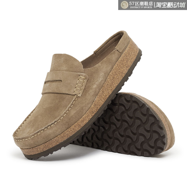 Birkenstock Naples 葡萄牙产勃肯鞋男款时尚百搭凉拖舒适休闲鞋