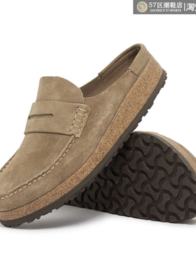 Birkenstock Naples 葡萄牙产勃肯鞋男款时尚百搭凉拖舒适休闲鞋