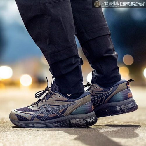 Asics联名复古缓震舒适跑步鞋