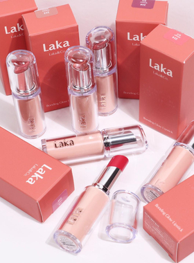 清仓韩国Laka唇膏口红保湿水润水光镜面Bonding glow lipstick