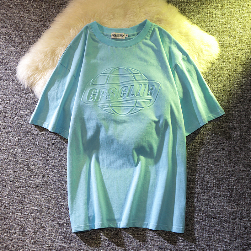 Real shot cotton short sleeve T-shirt women's summer 2021 new Korean Middle School Students' top large women's net red