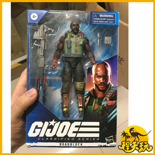 现货孩之宝 GIJOE 特种部队6寸可动 拦路虎 路霸人偶模型玩具手办