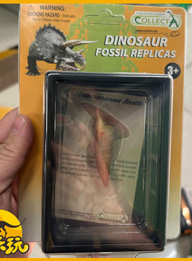 英国CollectA我你他棘龙牙齿89290仿真动物恐龙牙齿脚趾爪模型PVC