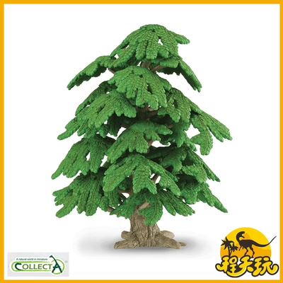 英国CollectA我你他银杏树盒装10寸89329仿真动物植物恐龙模型PVC