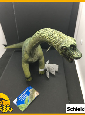 德国思乐schleich腕龙14581仿真恐龙模型动物玩具 侏罗纪送礼玩偶