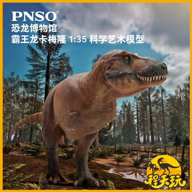 PNSO新版霸王龙卡梅隆附暴龙头骨