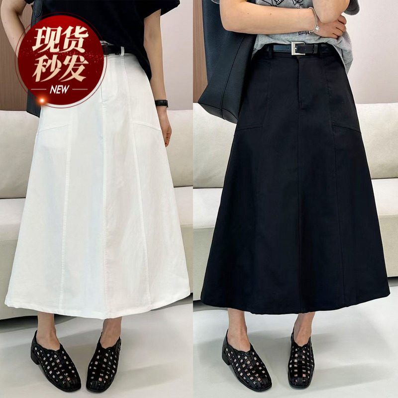 复古A字西装半身裙女欧洲站2026春装新款欧货女装时尚休闲中裙潮