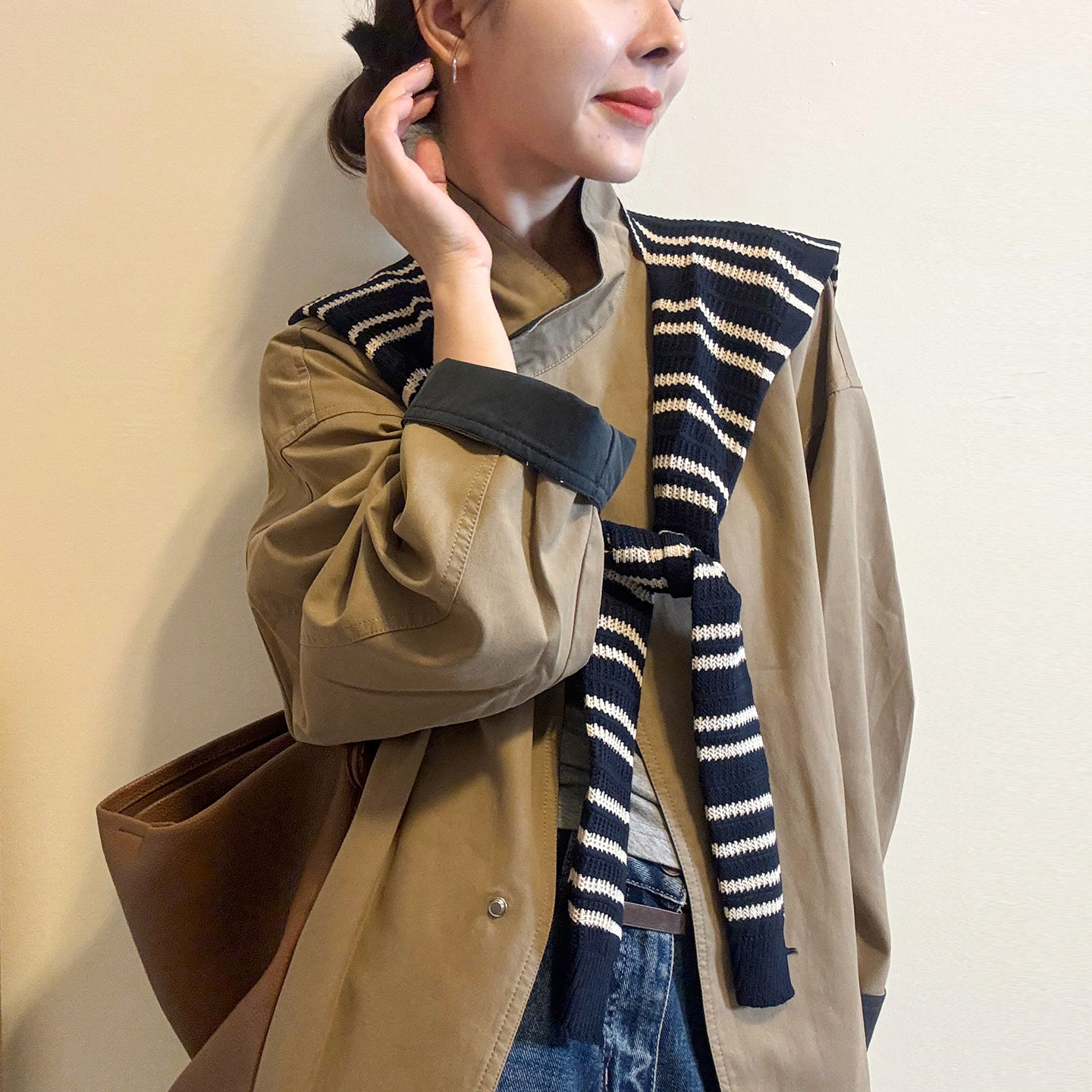 配披肩英伦风风衣外套女欧货上衣